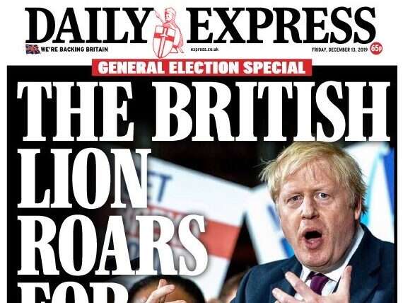 How UK newspapers reported Boris Johnson's 'landslide' election victory