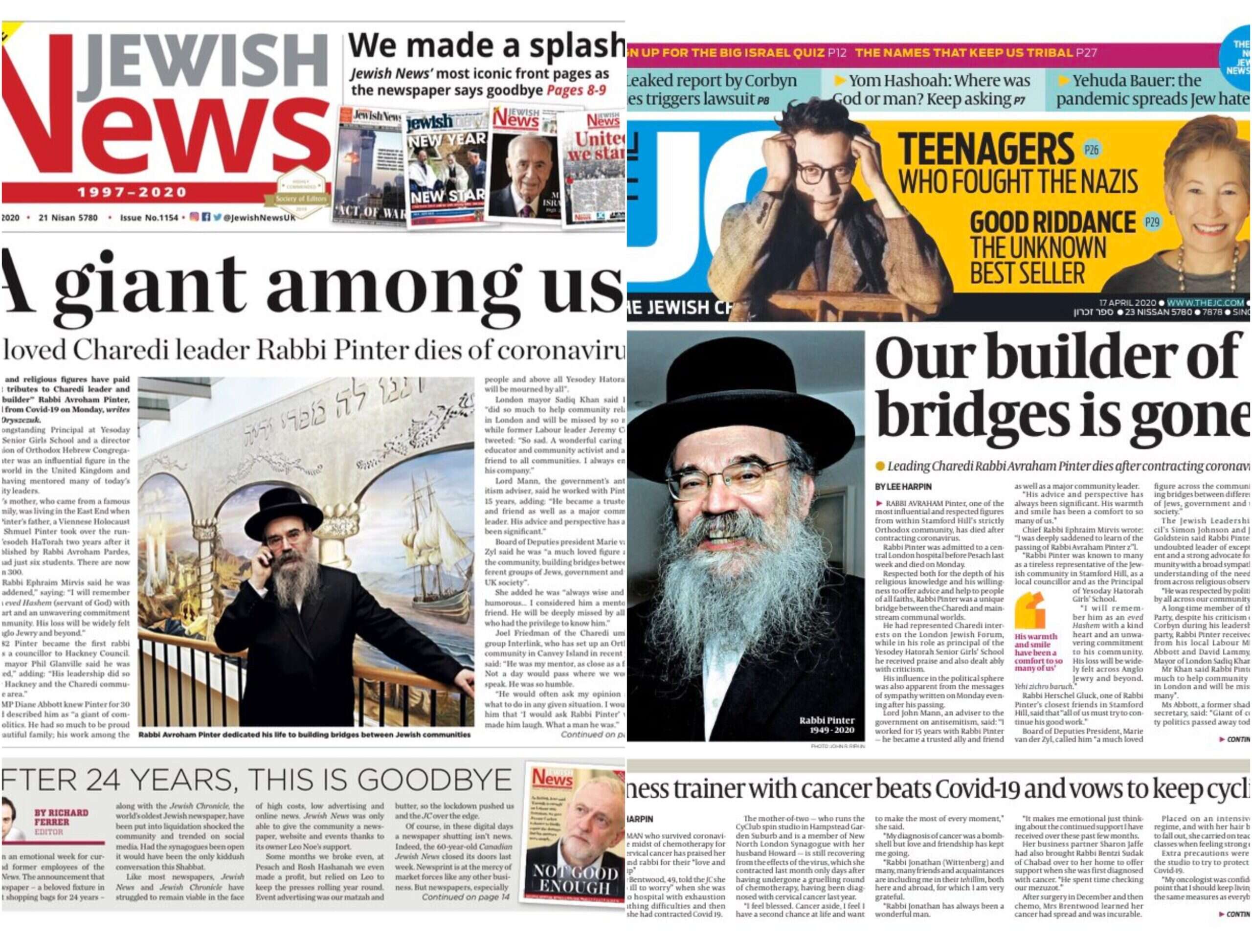 Jewish News back to 'business as usual' as Chronicle merger plan thwarted by surprise bid