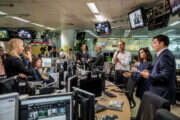 Staff in ITV News newsroom