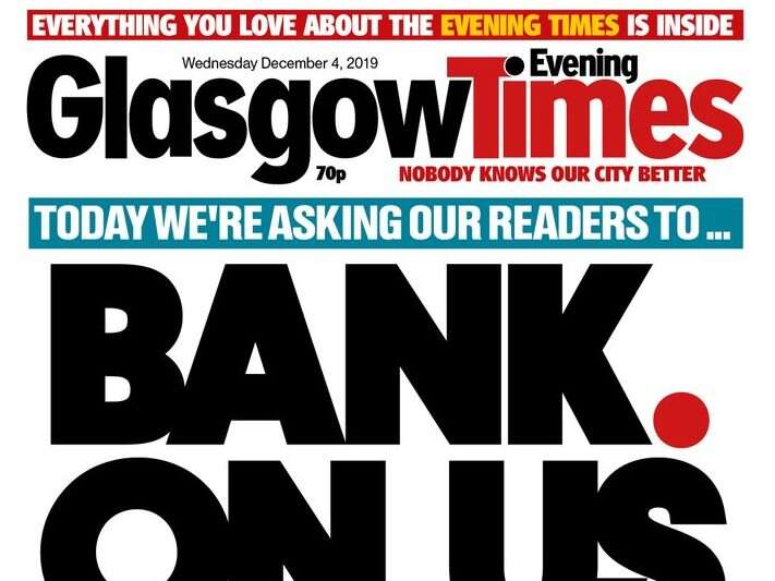 Newsquest's Evening Times changes name in relaunch aiming to 'renew local roots'