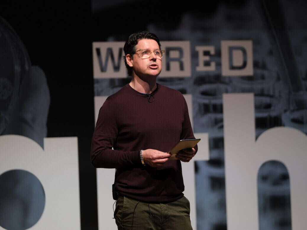 Wired's Greg Williams at the Wired Health event in May 2022