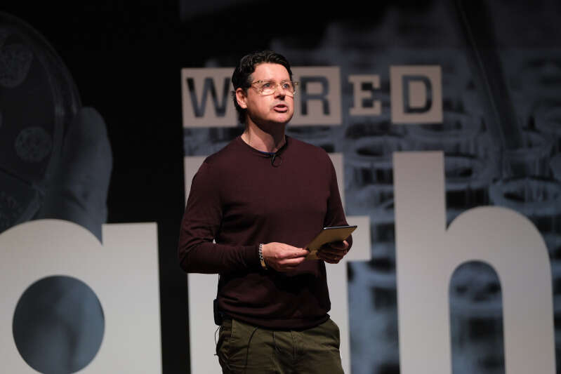Wired's Greg Williams at the Wired Health event in May 2022