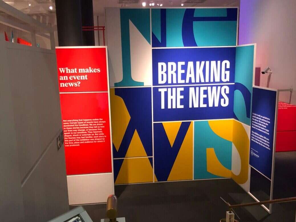 Breaking the News at the British Library|||||