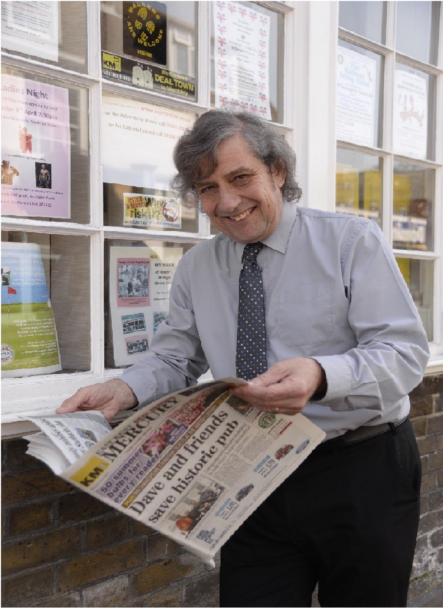 Journalism offers 'more opportunities' now says editor stepping down after 2,000 editions of East Kent Mercury