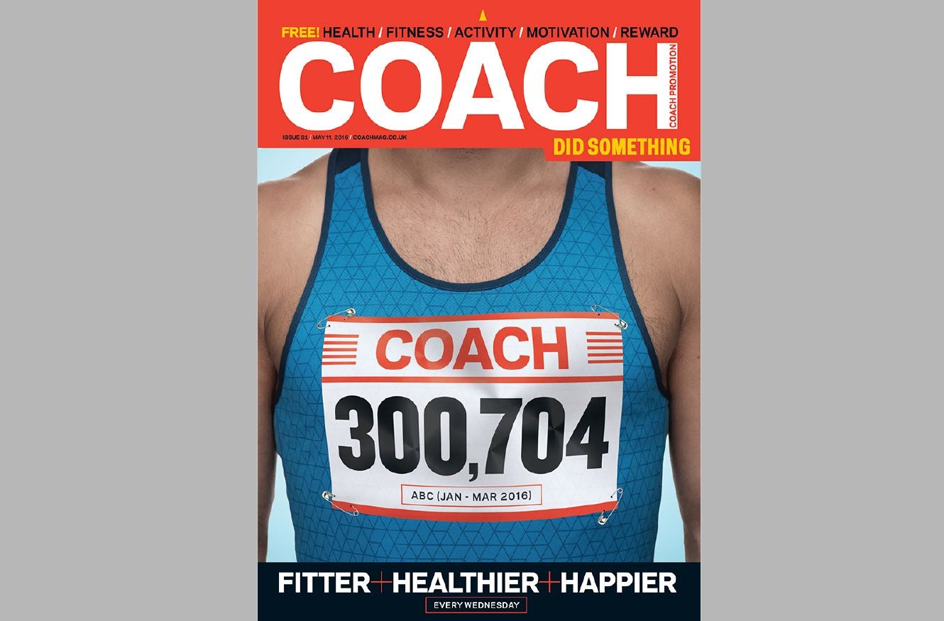Latest entrant to growing free magazine market Coach celebrates first ABC of 300,000
