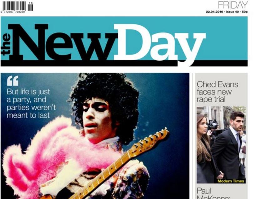 Trinity Mirror's The New Day to close on Friday after two months in print