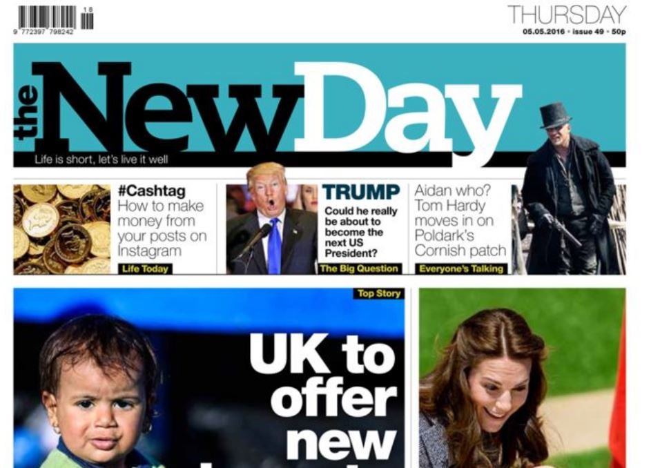 Trinity confirms closure of The New Day as it reveals overall print advertising down 19 per cent