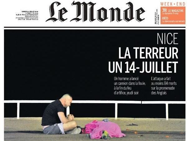 French daily Le Monde to stop publishing pictures of terrorists in order to avoid 'glorifying them in death'