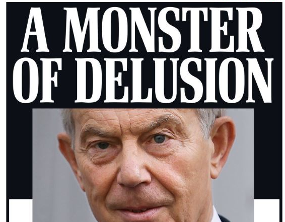 Chilcot: Sun says it was 'misled' on Iraq, Guardian describes Blair as 'unrepentant', Daily Mail calls him a 'monster'