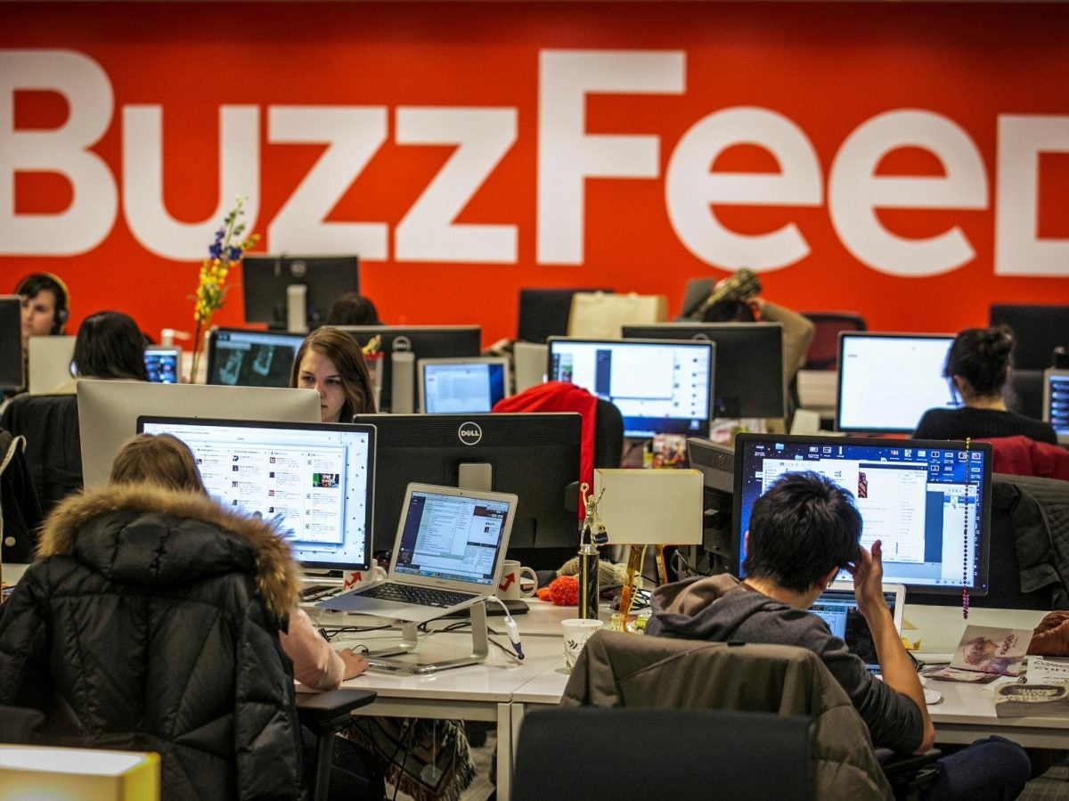 Buzzfeed UK - illustrating comment piece about saving quality journalism on the open web