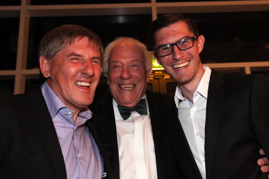 Stars of North East football turn out for charity dinner to mark 50 years at Newcastle Chronicle for 'brilliant storyteller' John Gibson