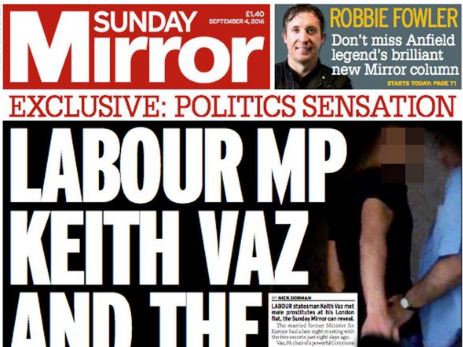 Why press exposed Keith Vaz but (at least initially) ignored John Whittingdale's affair with dominatrix