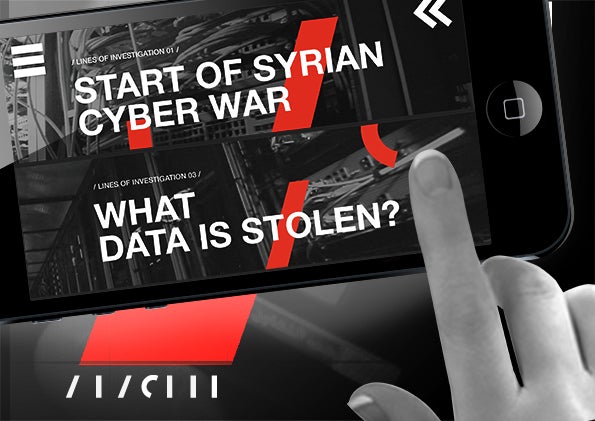 Al Jazeera English turns Syrian digital warfare investigation into a computer game
