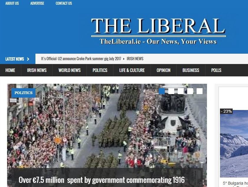 Irish news website The Liberal mired in controversy over payment for stories and report of Boxing Day 'riot' in Dublin