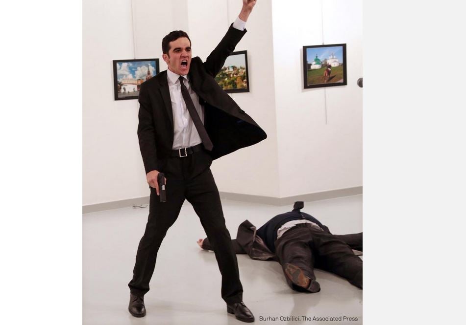 'Even if I was killed, there would still be photos' - Killing of Turkish ambassador is controversial World Press Photo winner