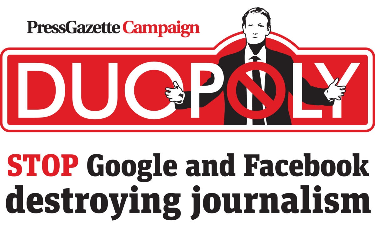 Duopoly campaign logo