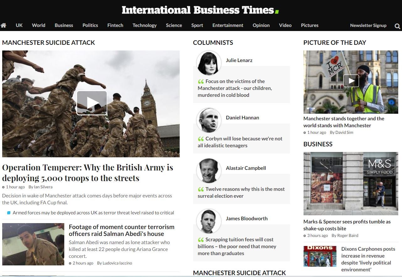 Seven journalists made redundant at International Business Times following move to new 'global structure'