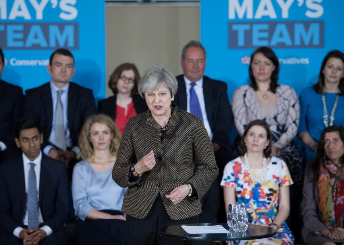 Political journalists complain about level of PR control at Theresa May campaign events