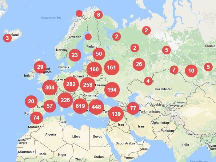 More than 3,000 threats to press freedom put on the map in new online project