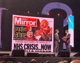 Daily Mirror pair recognised for reports on 'forgotten' Somalia famine and the death from starvation of baby Hamdi Ahmed