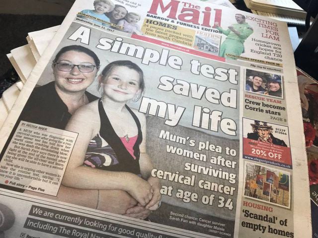 Cumbria's North West Evening Mail relaunches as The Mail and is 'completely redesigned'