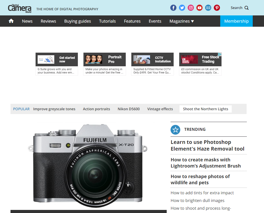 Future launches new photography website DigitalCameraWorld.com