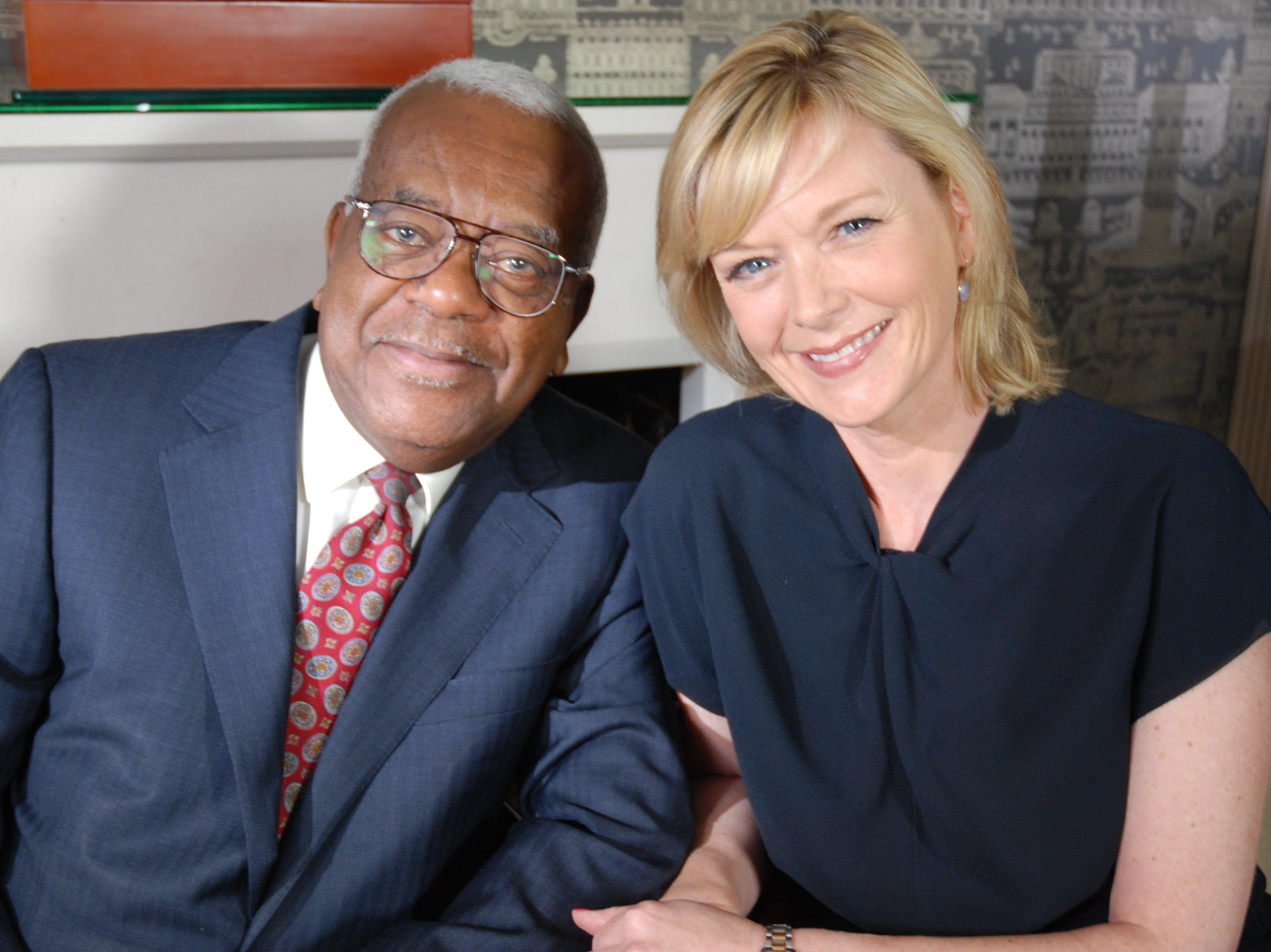 Happy 'big' birthdays to Sir Trevor McDonald and Julie Etchingham - 'two of the very best in the business'