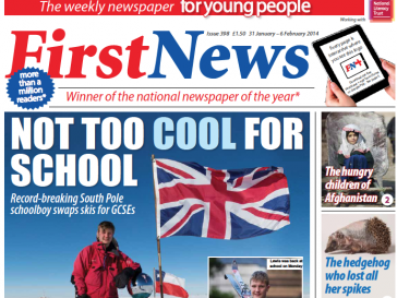 Newspaper for young people tops UK children's magazine circulation for first time beating likes of Lego and Disney