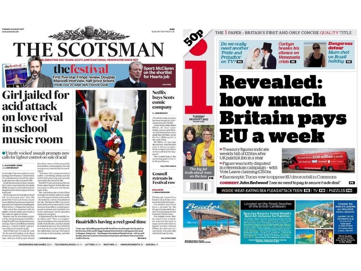 Scotsman and i publisher Johnston Press puts itself up for sale after struggling to refinance £220m debts