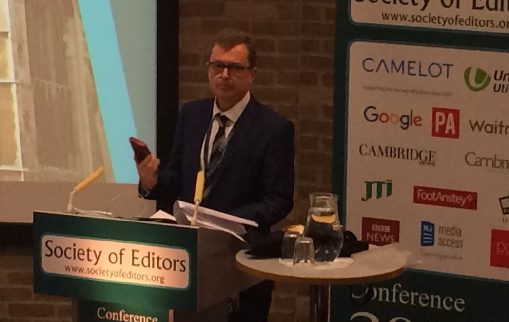 Telegraph editor Chris Evans: Facebook and Google have taken journalism advertising money - but technology is an opportunity