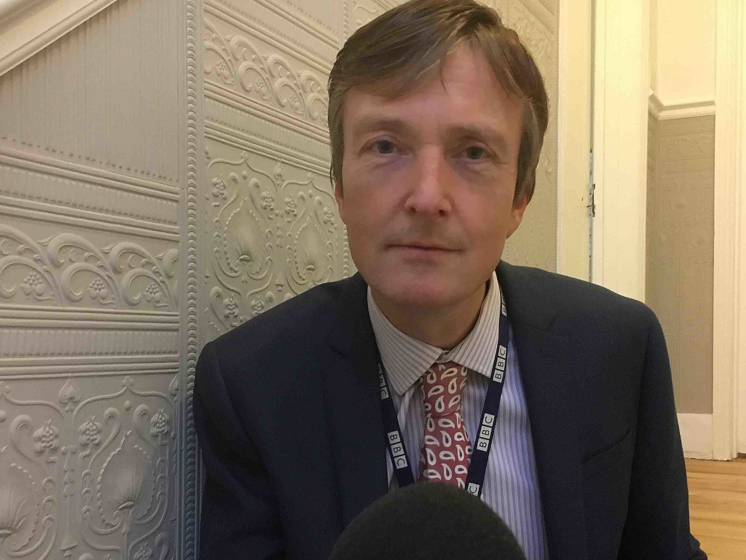 Diabetic BBC newsreader explains how low sugar levels left him talking 'gibberish' live on radio