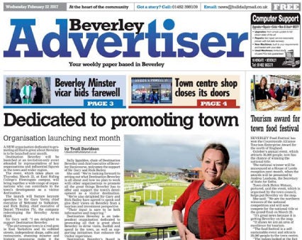 Trinity Mirror closes free weekly the Beverley Advertiser because title 'no longer commercially viable'