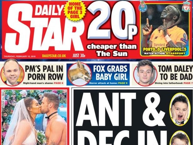 National newspaper print ABCs: Daily Star overtakes Daily Telegraph for first time in over a year + full figures for Jan