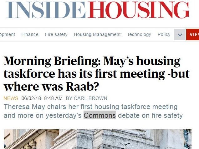 Housing minister accuses award-winning trade magazine of 'peddling fake news'