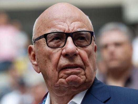 Rupert Murdoch leads one of the biggest media companies in the UK