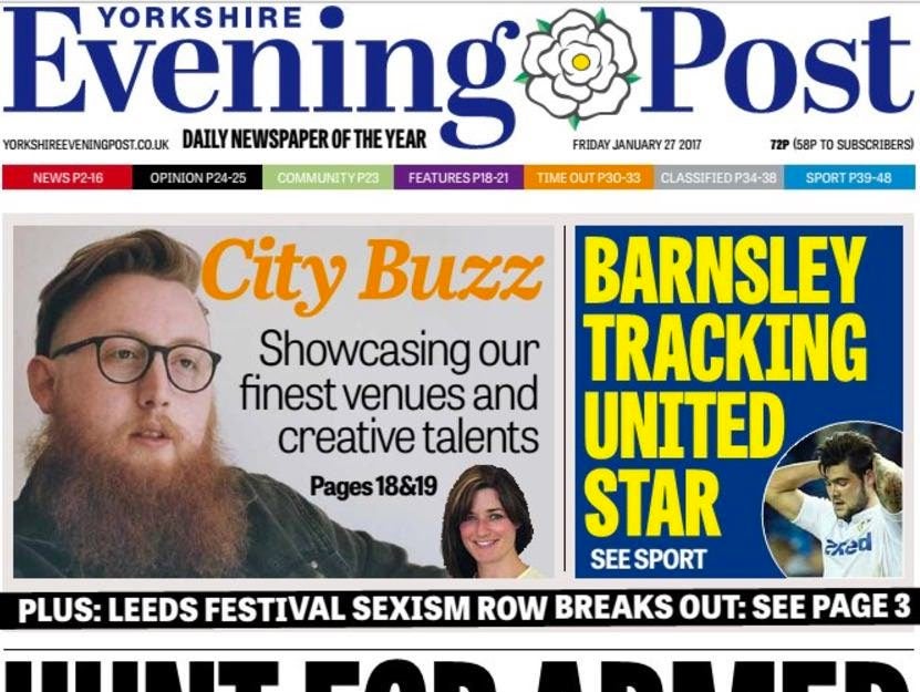 Regional ABCs print: Steep circulation falls for dailies the Yorkshire Evening Post and Carlisle & News Star