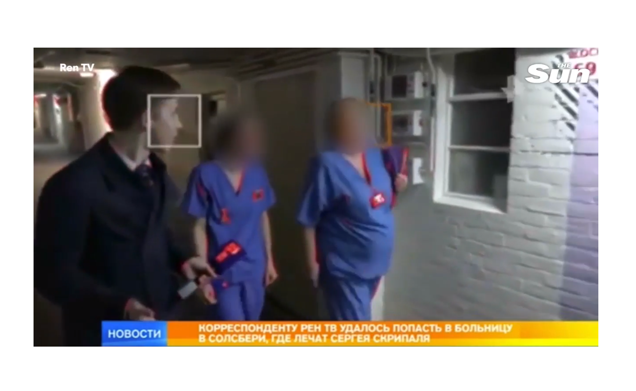 Russian TV news reporters condemned for 'appalling behaviour' after sneaking in to film at Salisbury hospital caring for Sergei Skripal