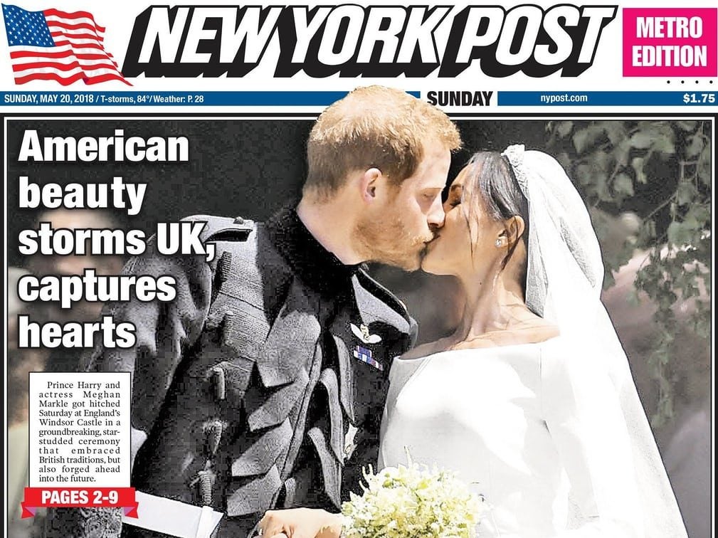 Royal Wedding front pages and souvenir editions from around the world