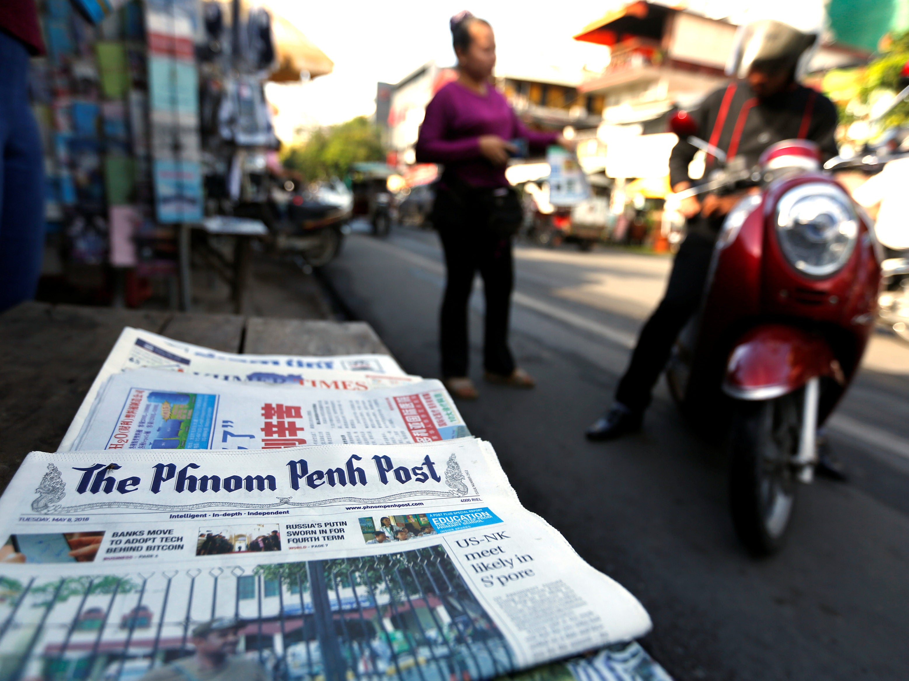 Former Phnom Penh Post journalist describes state of press freedom in Cambodia as ‘dire’