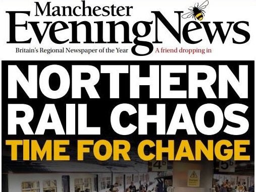 North's newspapers unite in historic call for action to fix 'broken' rail services