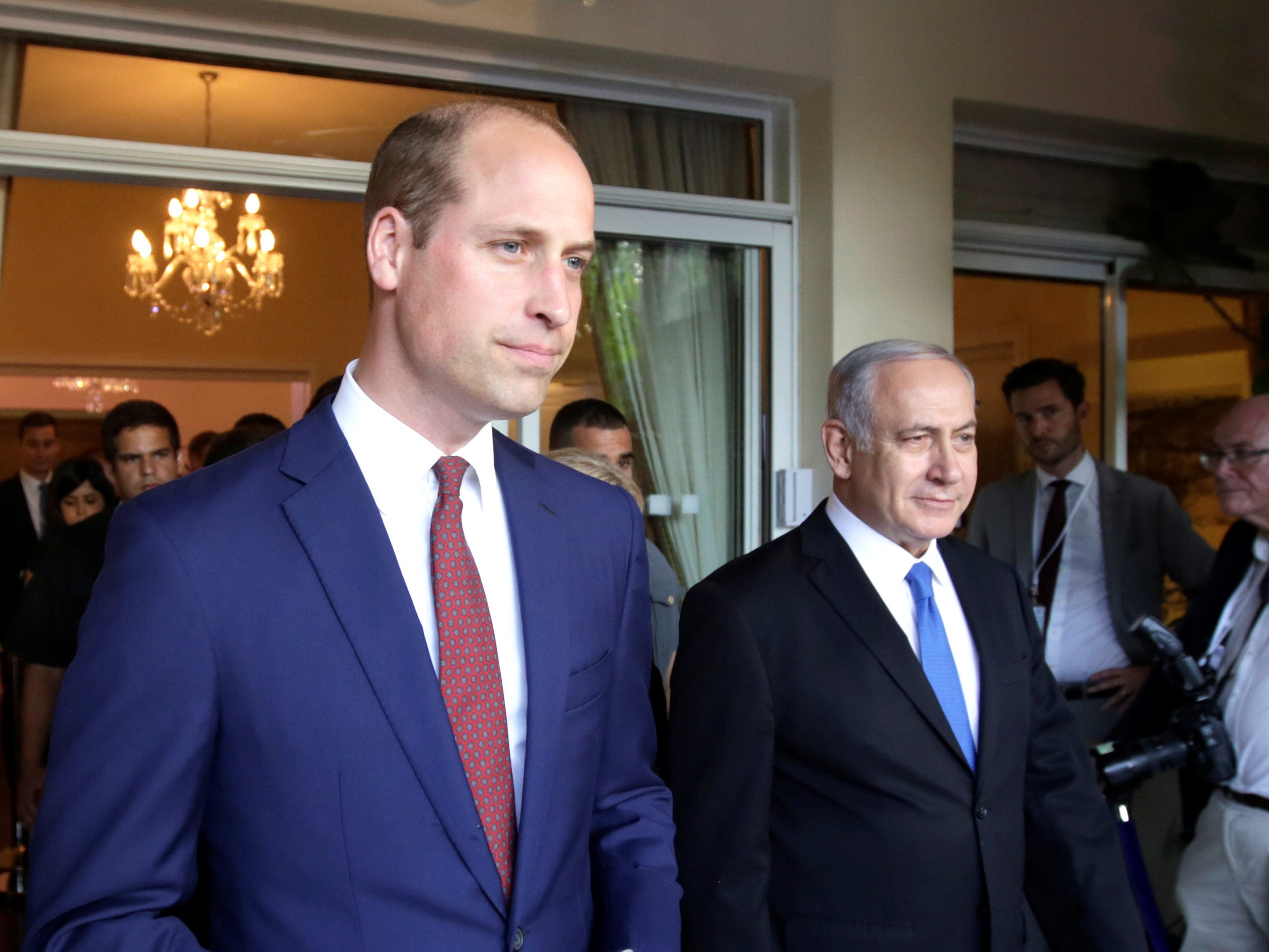 Security barred accredited AP journalist from Prince William’s summit with Israeli PM and asked colleagues if he was 'Muslim'