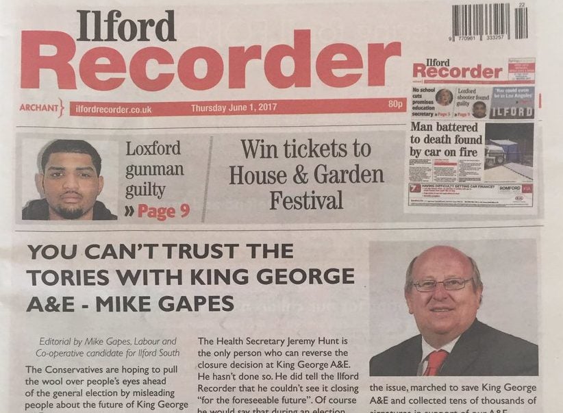 Labour election agent fined over party political wraparound advert in local weekly that looked almost like 'part of the newspaper'