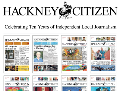 Hackney Citizen celebrates ten years in print despite never turning profit as editor says free paper started out as ‘funny little experiment’