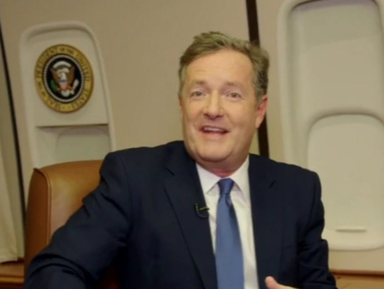 Piers Morgan defends against criticism his second interview with Trump was 'cosy chat'