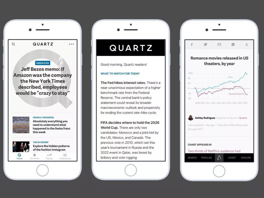 Japanese media firm set to buy US business website Quartz for up to $110m