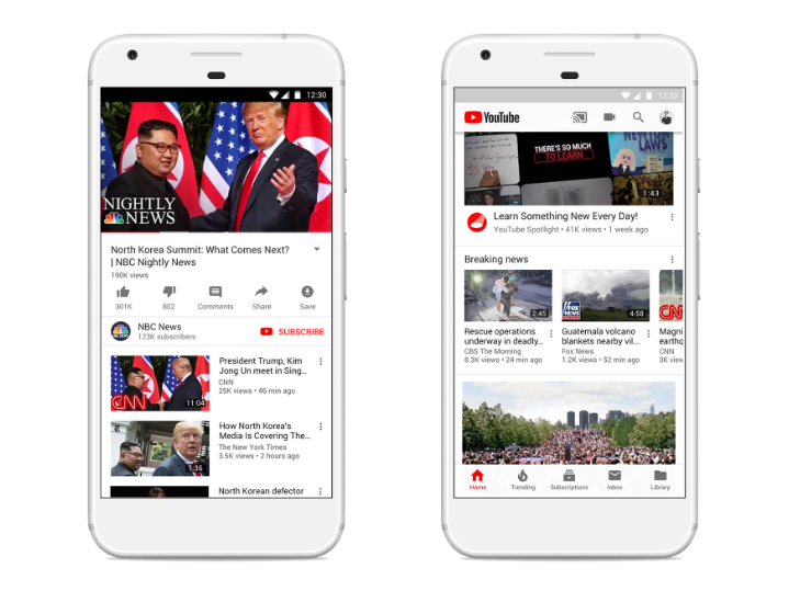 Youtube pledges new features to promote quality journalism and build 'sustainable ecosystem' for news groups