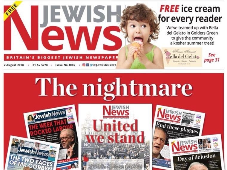 Jewish News foreign editor takes leave after criticising paper's coverage of Labour anti-Semitism row in Canary interview