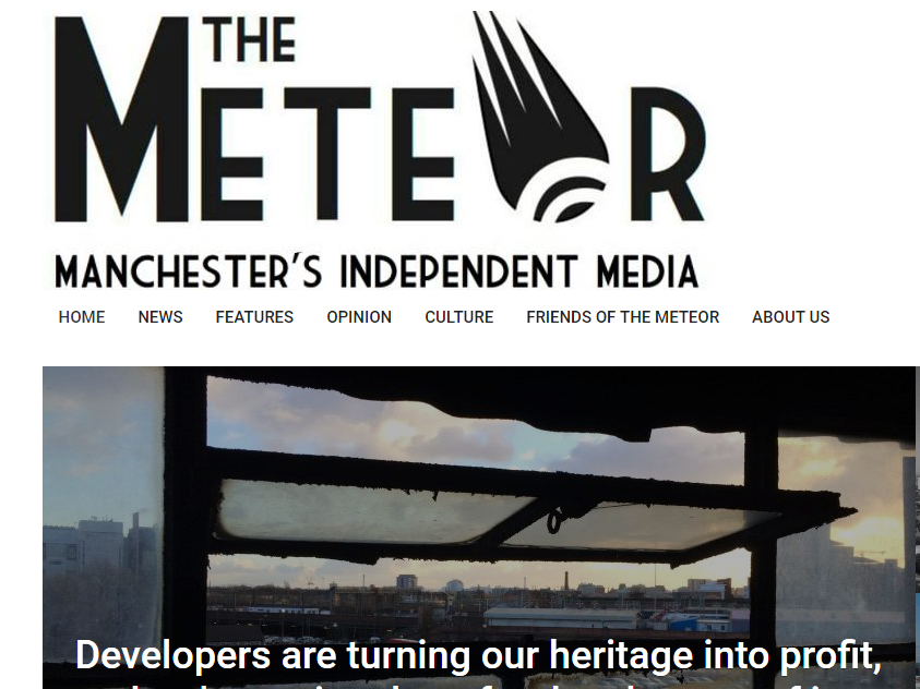 Manchester independent media project The Meteor to introduce co-op model with aim of becoming sustainable and expanding into print