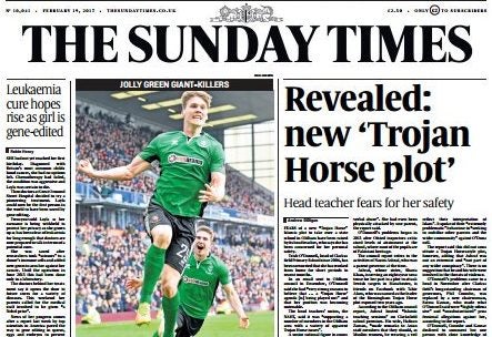 Times and Express settle libel claims after wrongly suggesting married couple ran Islamist ‘Trojan Horse’ plot at primary school