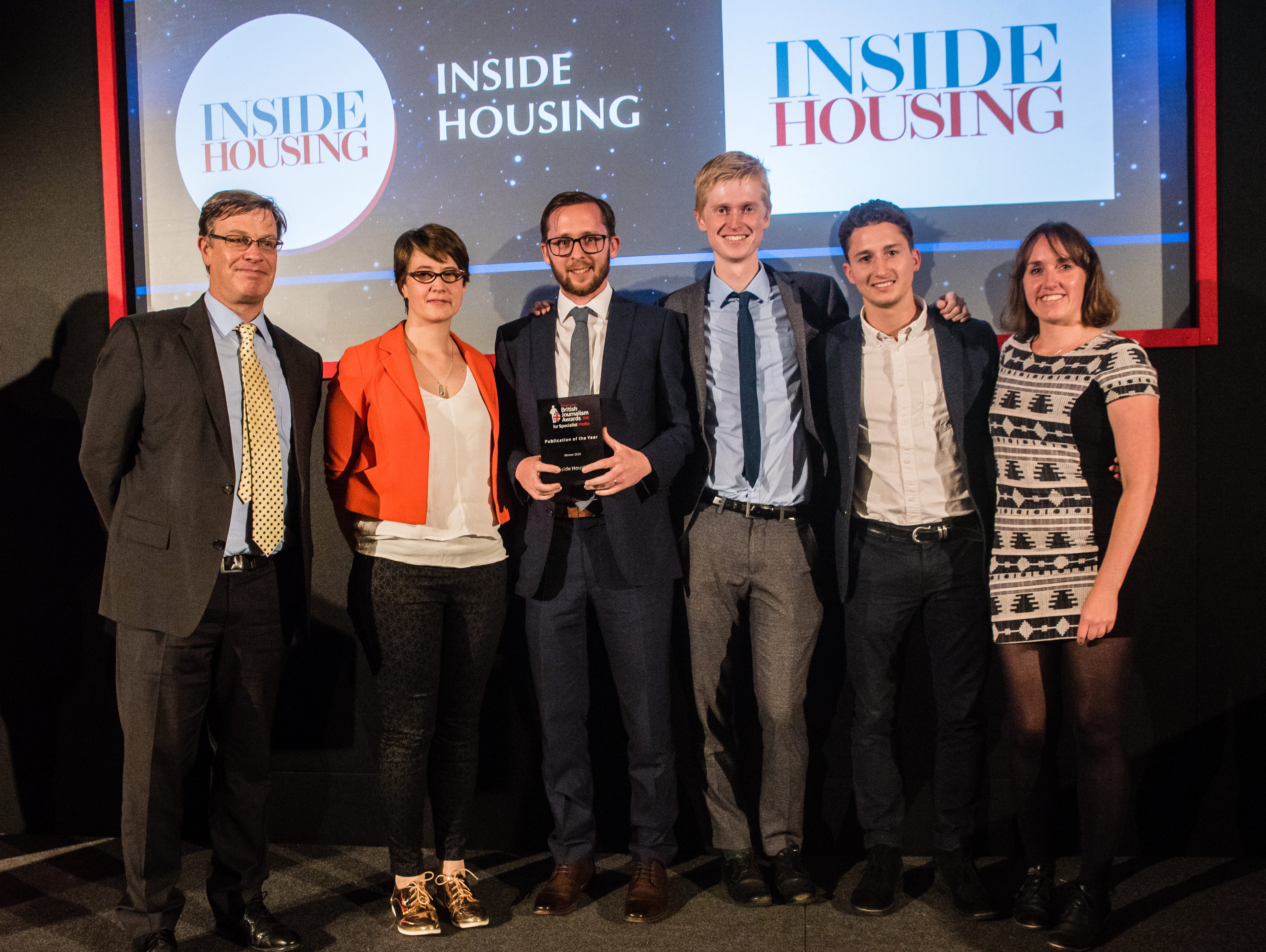 British Journalism Awards for Specialist Media 2018: Inside Housing named publication of the year + full list of winners